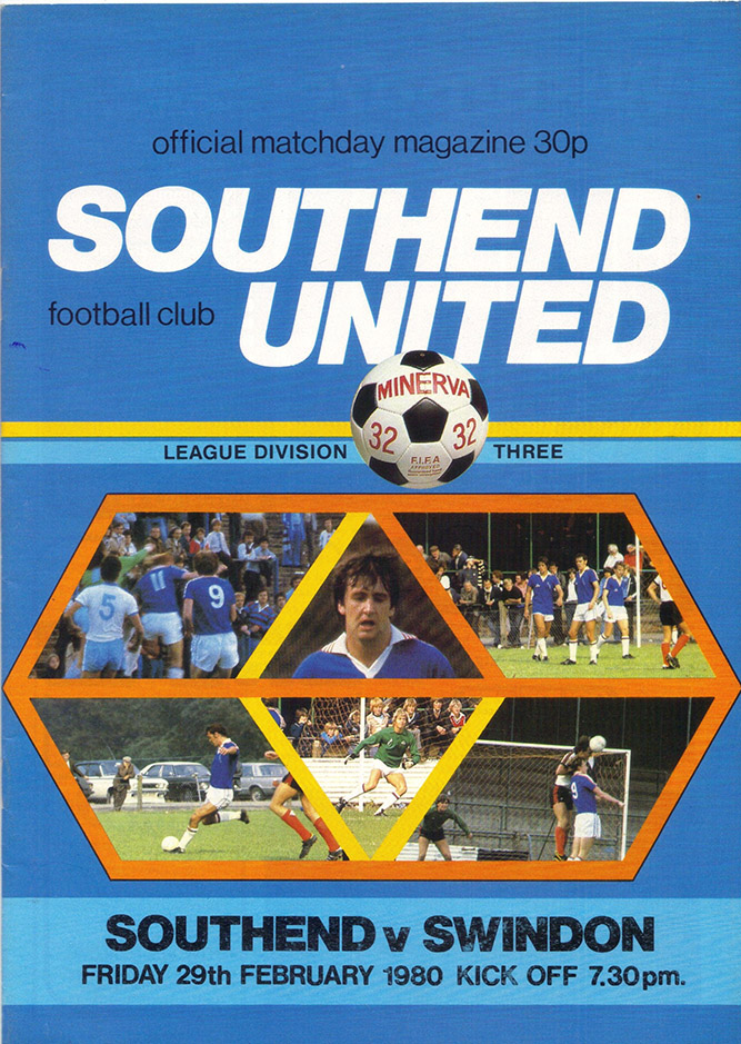 <b>Friday, February 29, 1980</b><br />vs. Southend United (Away)